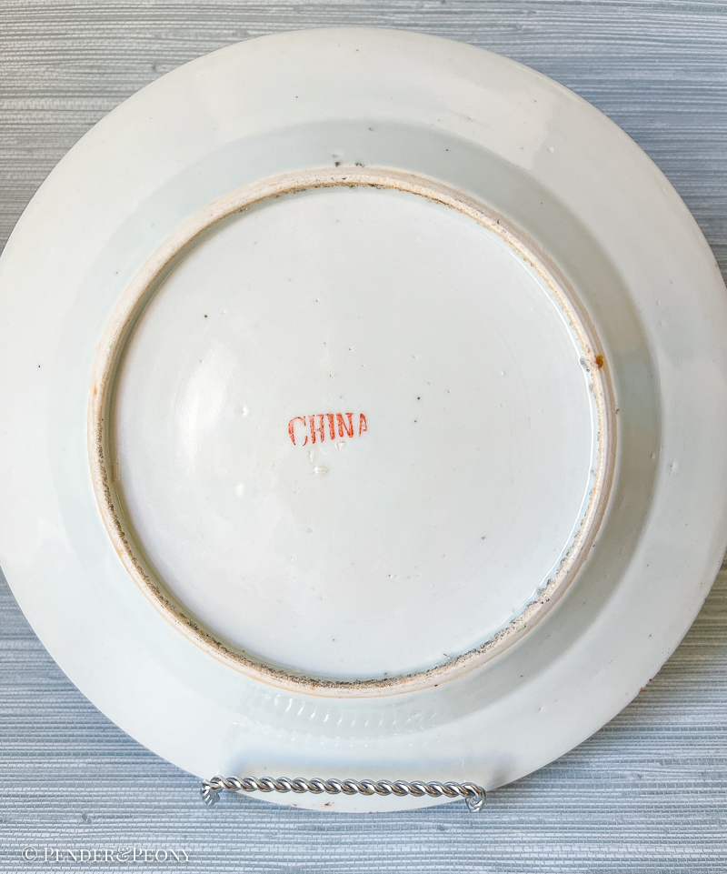 Rose Medallion Dinner Plates - Image 6