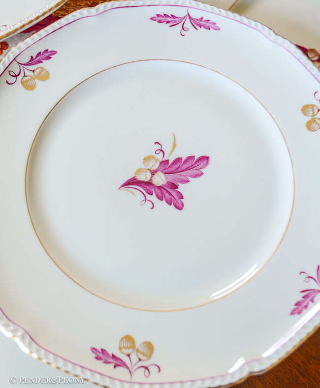 Royal Tettau Oak Leaf & Acorn Salad Plates - Image 3