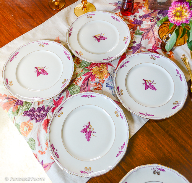 Royal Tettau Oak Leaf & Acorn Salad Plates - Image 4