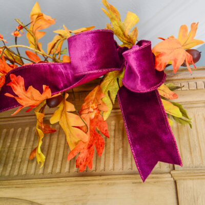 purple velvet ribbon