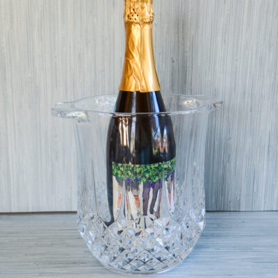 Cristal D'Arques- Longchamp champagne bucket
