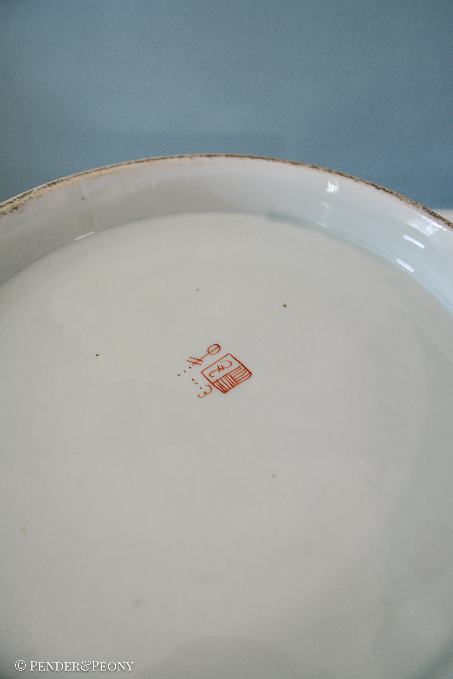 Edmé Samson French Porcelain Punch Bowl - Image 10