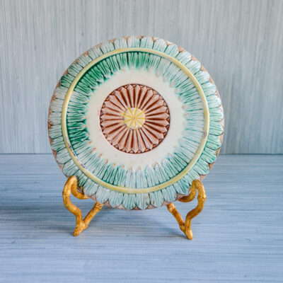 Griffin, Smith & Hill Etruscan Majolica Trivet