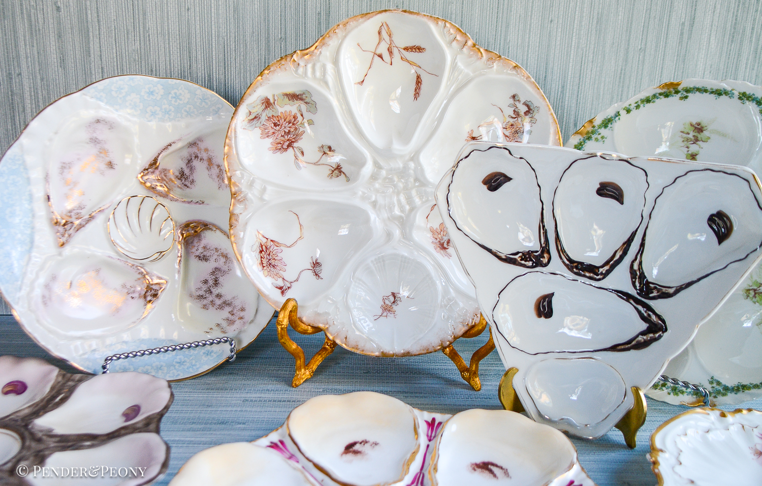 The Majolica & Oyster Collection