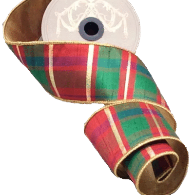 2.5"W Aberdeen Plaid Ribbon