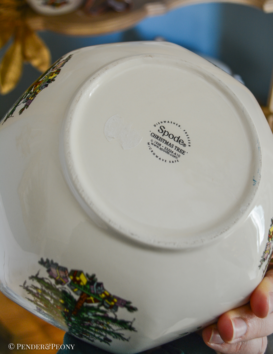 Spode Christmas Tree Serving Pieces - Image 7