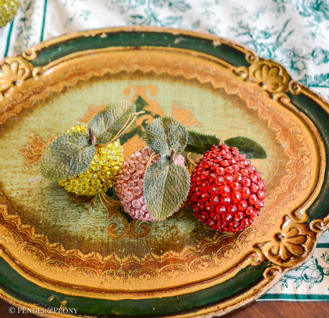 Vintage Beaded Fruit - Image 5