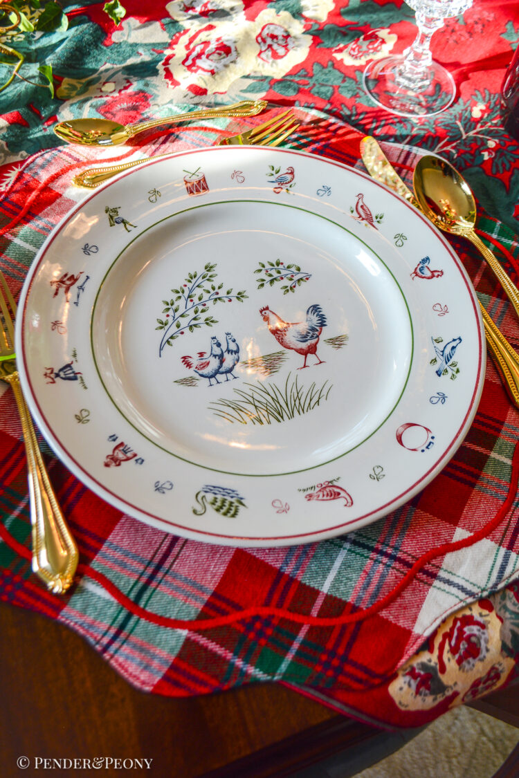Johnson Bros 12 Days of Christmas Plates – Pender & Peony