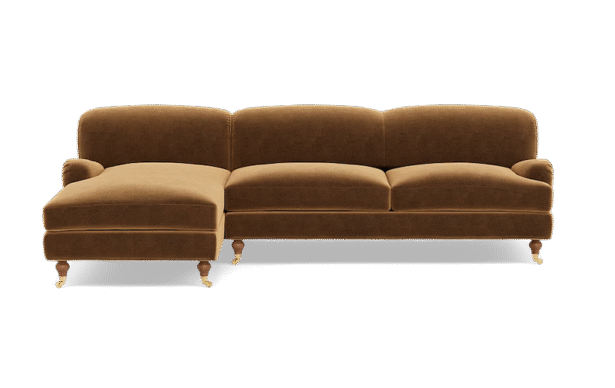 Interior Define Rose sectional in Fawn