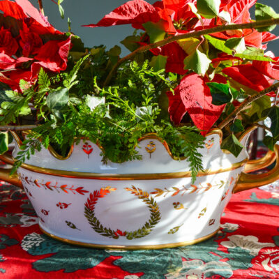 Chinese reproduction of Sevres monteith for Napoleon I