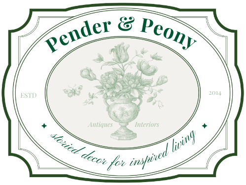 Pender & Peony - Antiques & Interiors - Storied decor for inspired living
