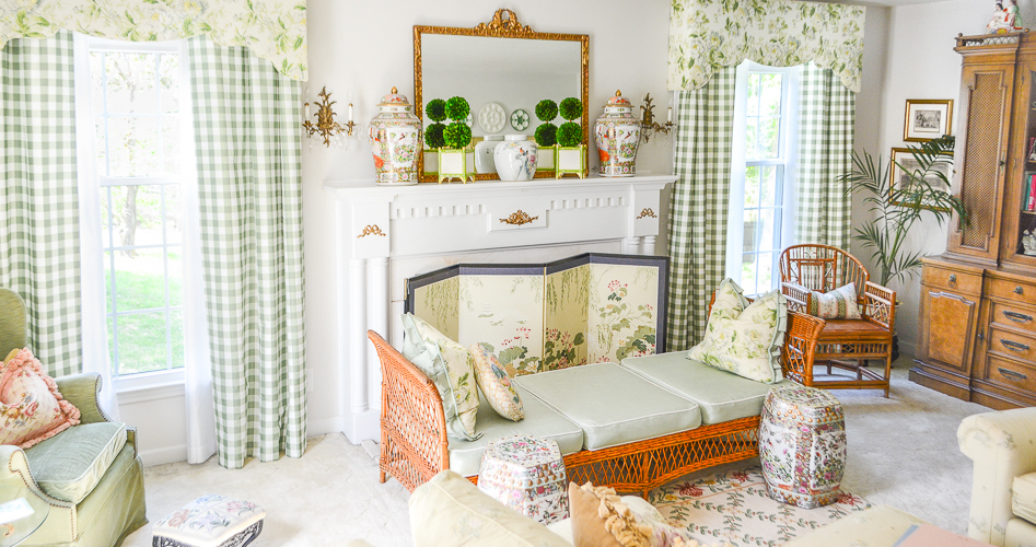 Katherine's collected living room - Let's decorate rooms of substance with understated elegance, layered story, and playful warmth.