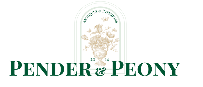 Pender and Peony logo website banner