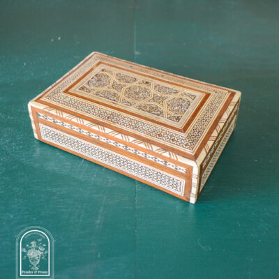 Mother of Pearl & Bone Inlay Box