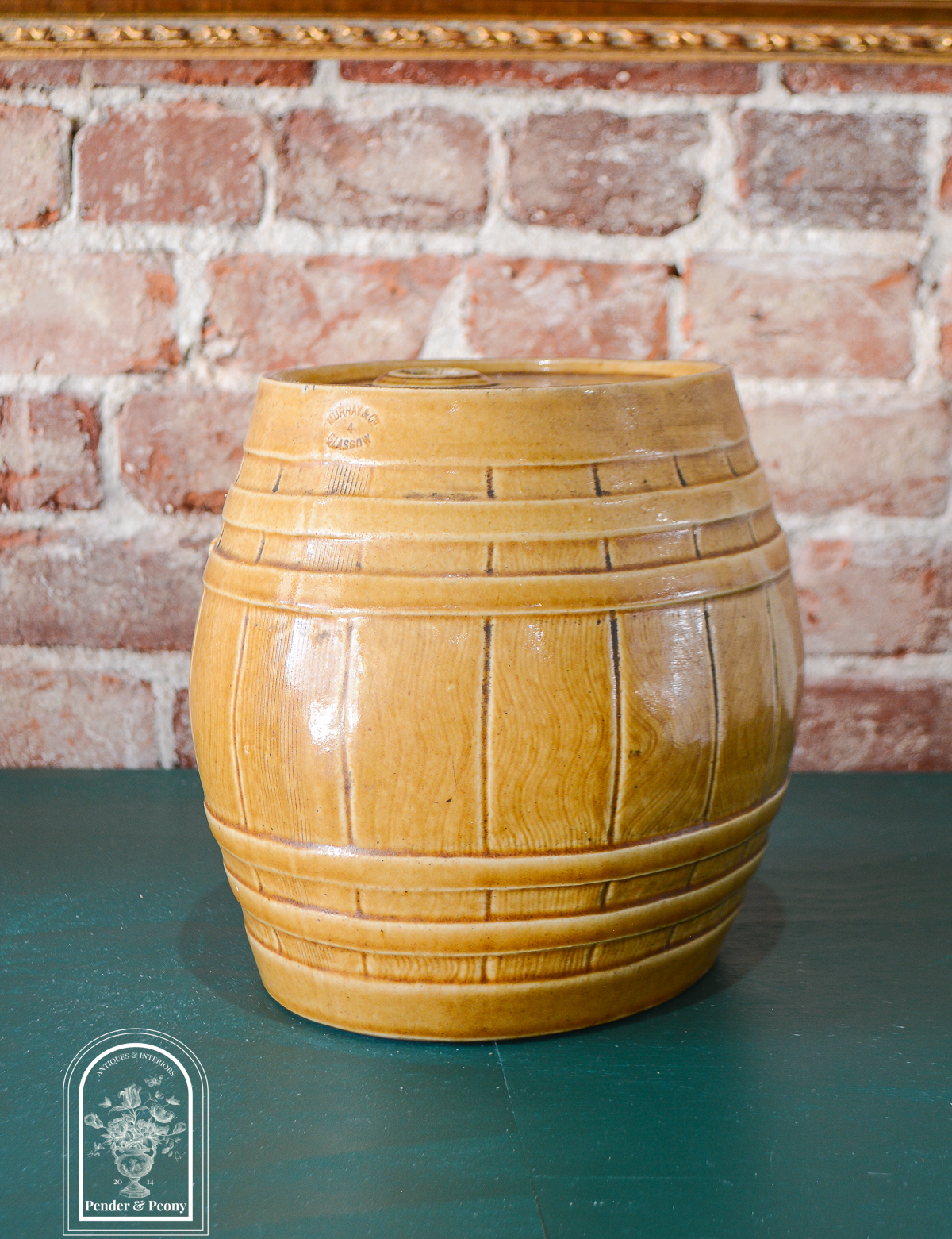 Murray & Co Scottish Stoneware Spirit Barrel Dispenser - Image 4