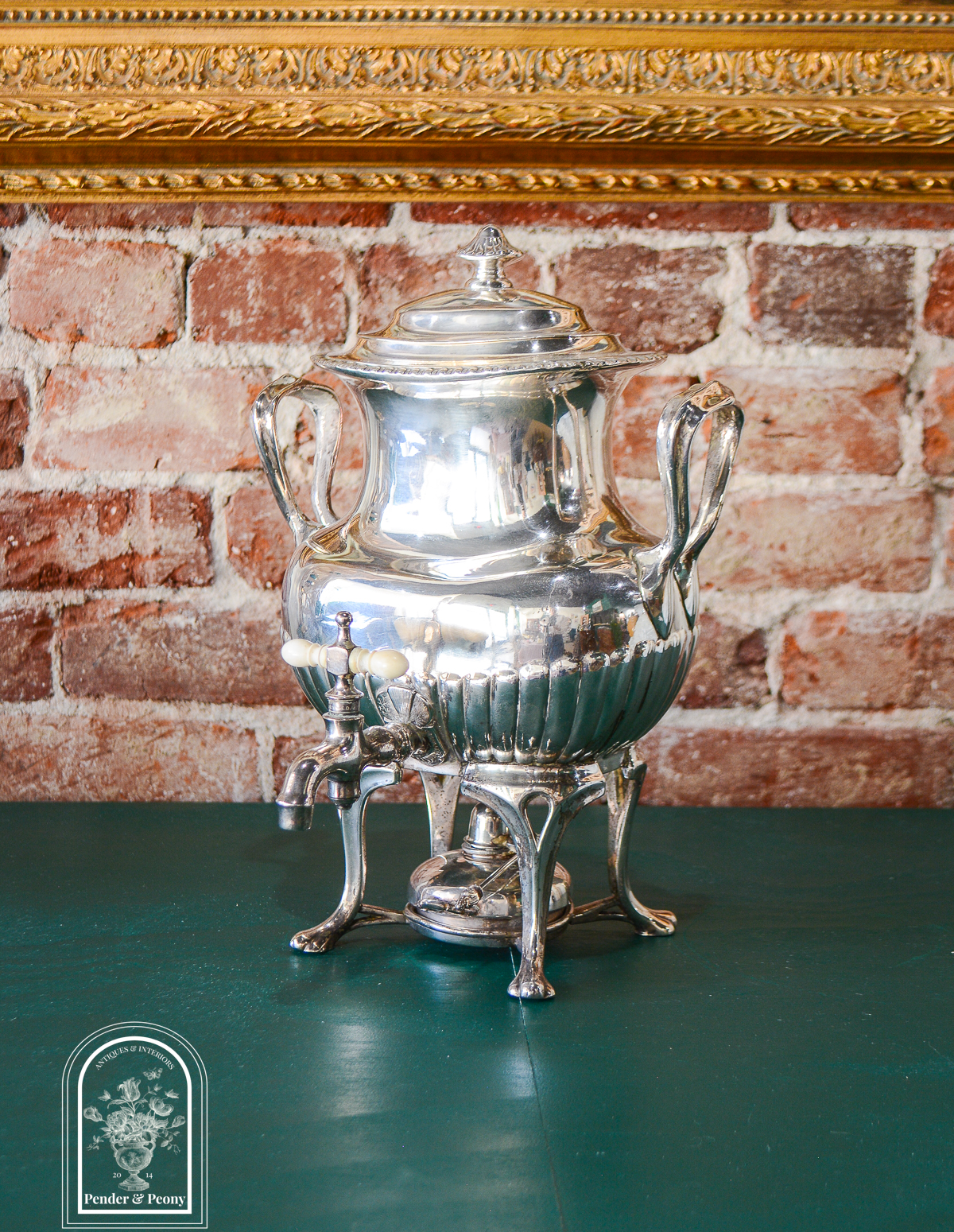 Reed and Barton Silverplate Coffee Urn