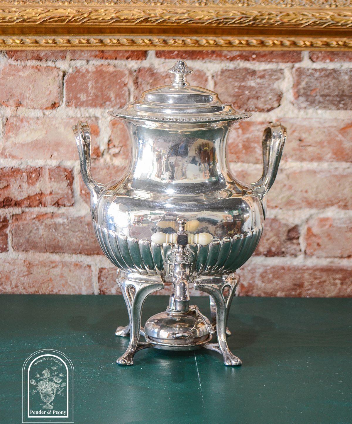 Reed and Barton Silverplate Coffee Urn
