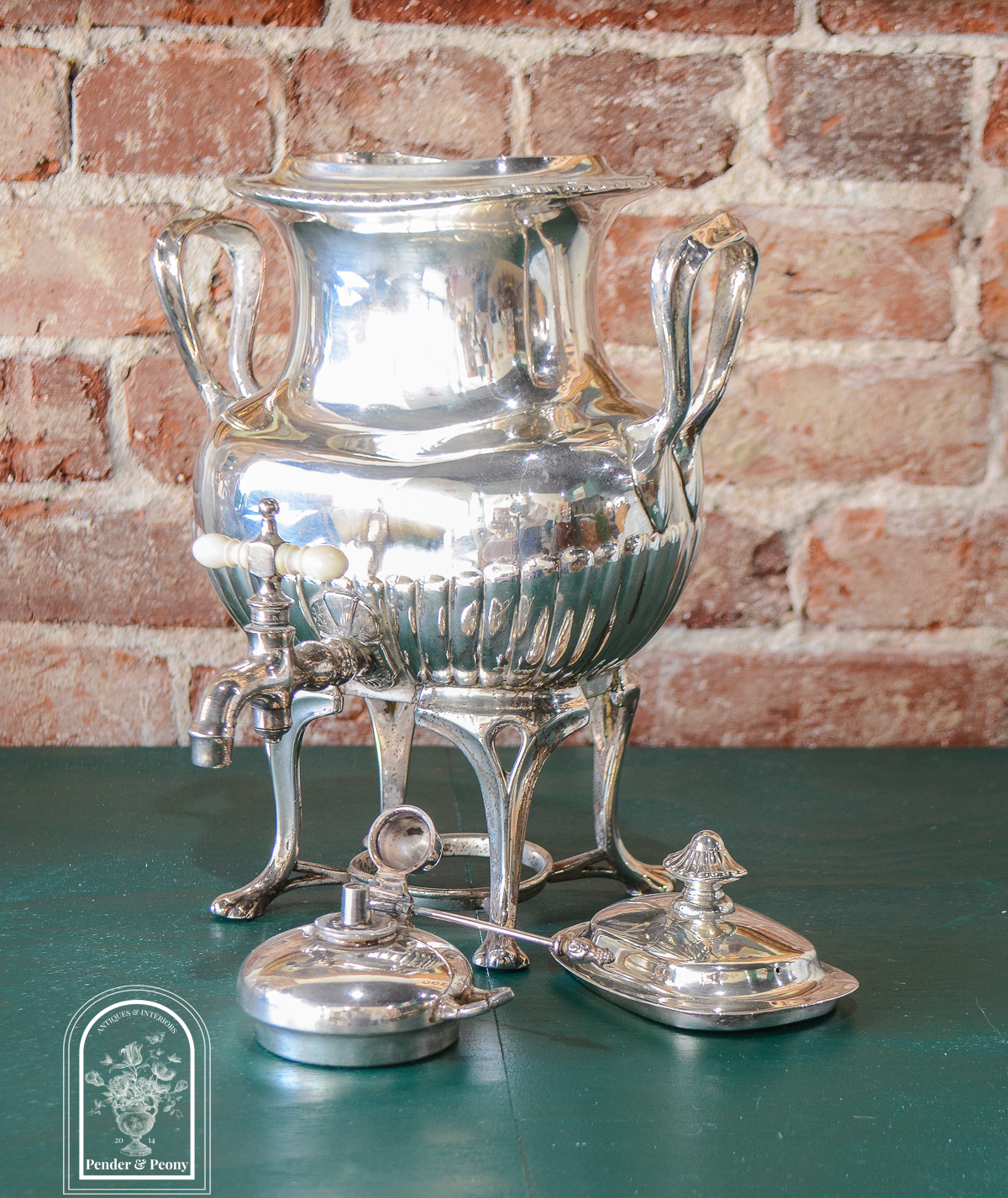 Reed and Barton Silverplate Coffee Urn