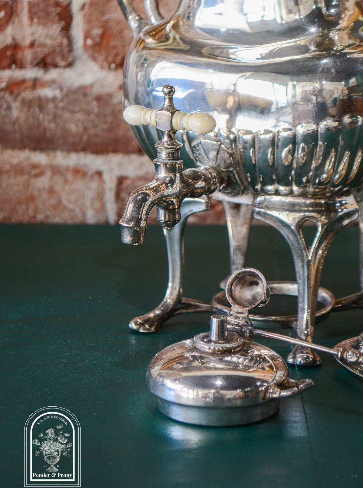 Reed and Barton Silverplate Coffee Urn