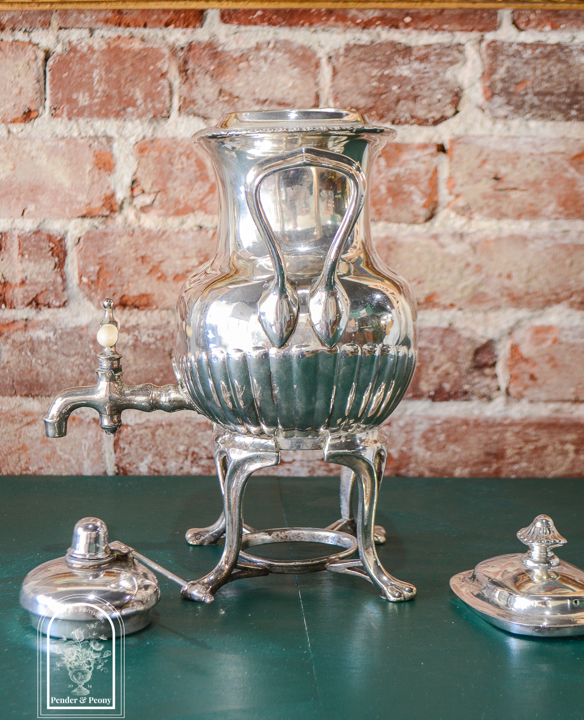 Reed and Barton Silverplate Coffee Urn