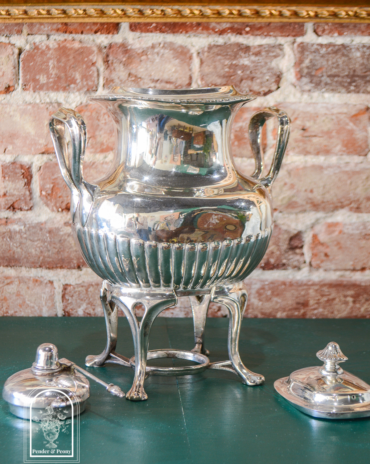 Reed and Barton Silverplate Coffee Urn