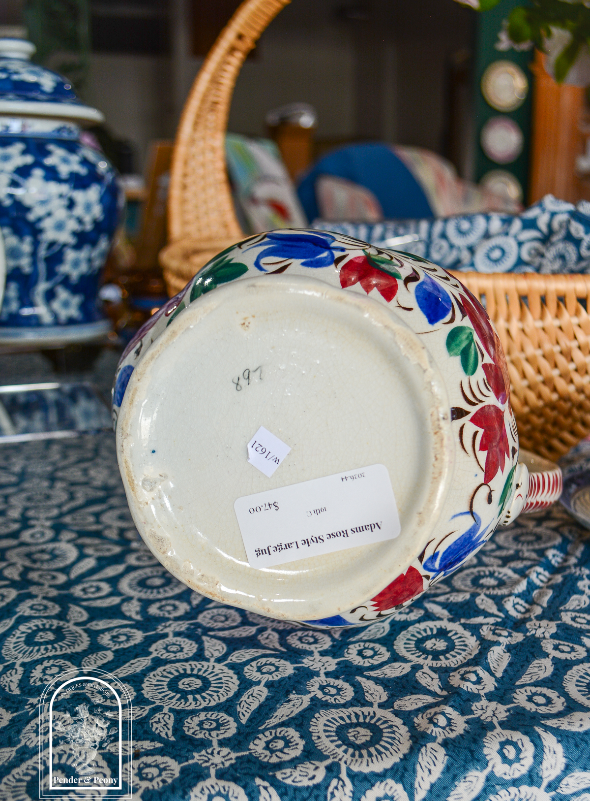 Adams Rose Style Jugs - Image 6