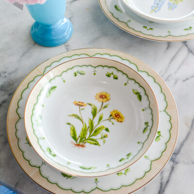 Briard Victorian Garden dishes