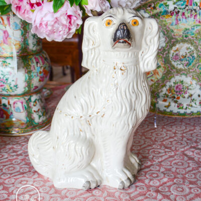 Large Antique Staffordshire Spaniel
