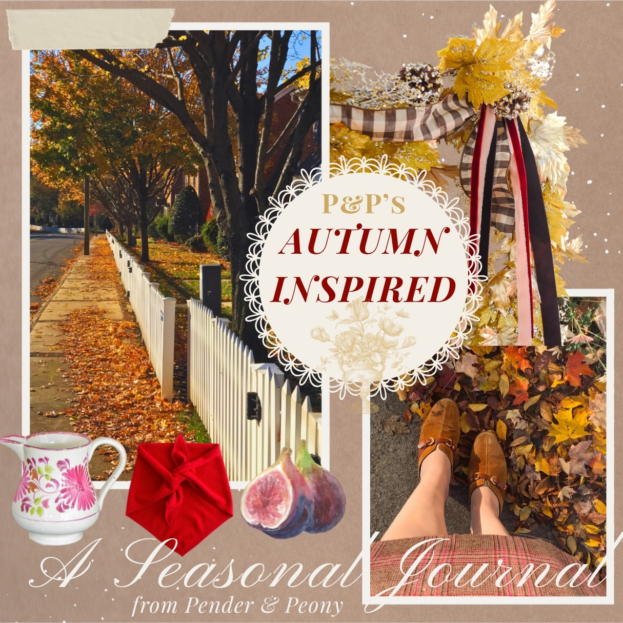 Autumn Inspired: A seasonal journal from Pender & Peony