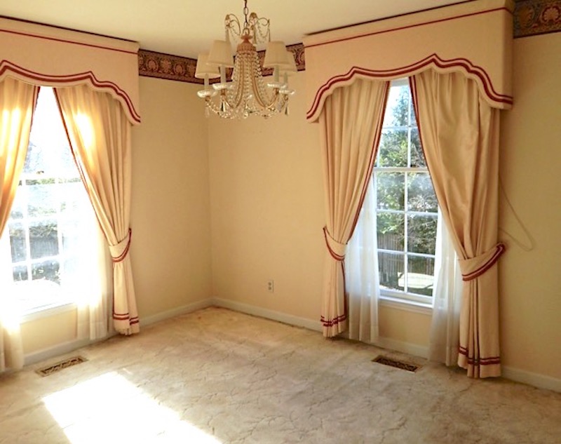 Dining room before photo 2016