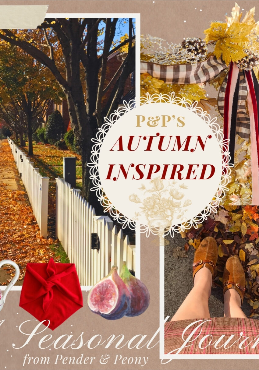 Autumn Inspired: A seasonal journal from Pender & Peony