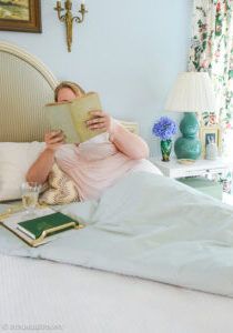 Katherine reading in bed - 2025 Summer Reading List