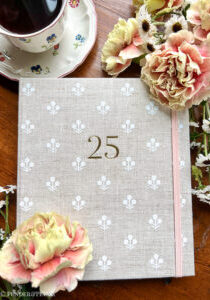 My Sugar Paper planner that inspired my phrase for the year. 2025 planning and vision.