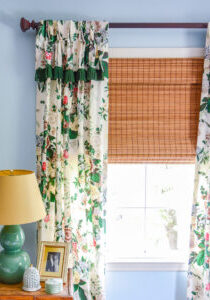 The art of layering: mix your window treatments, using curtains and shades