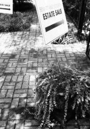 What you should buy at estate sales - sign for estate sale